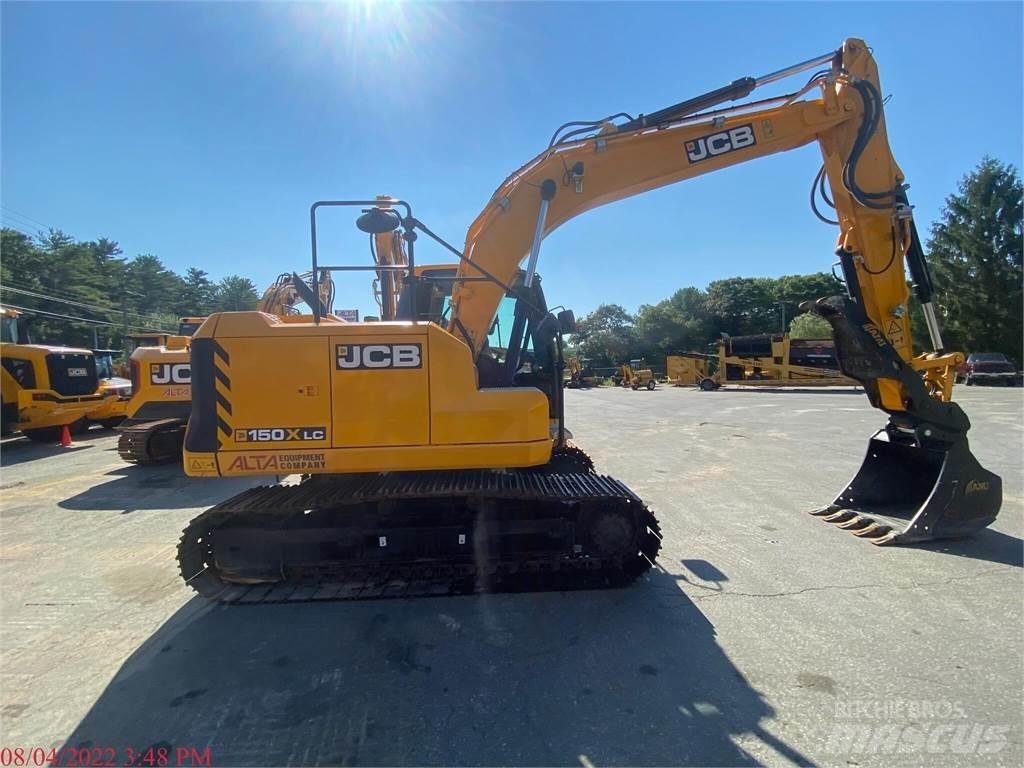JCB 150X Pásové rýpadlá