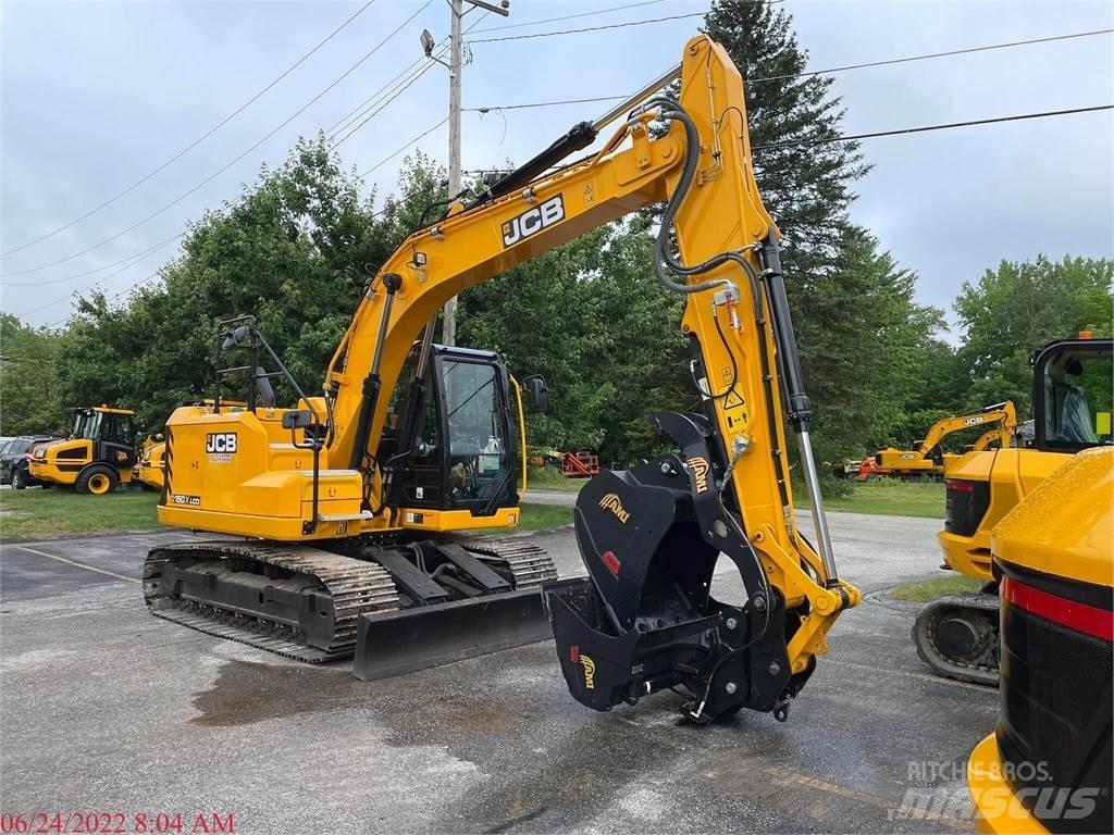 JCB 150X Pásové rýpadlá