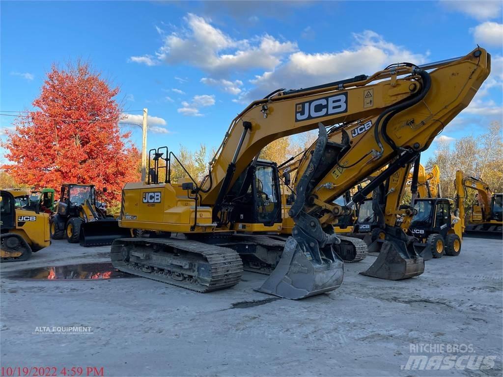 JCB 220X Pásové rýpadlá