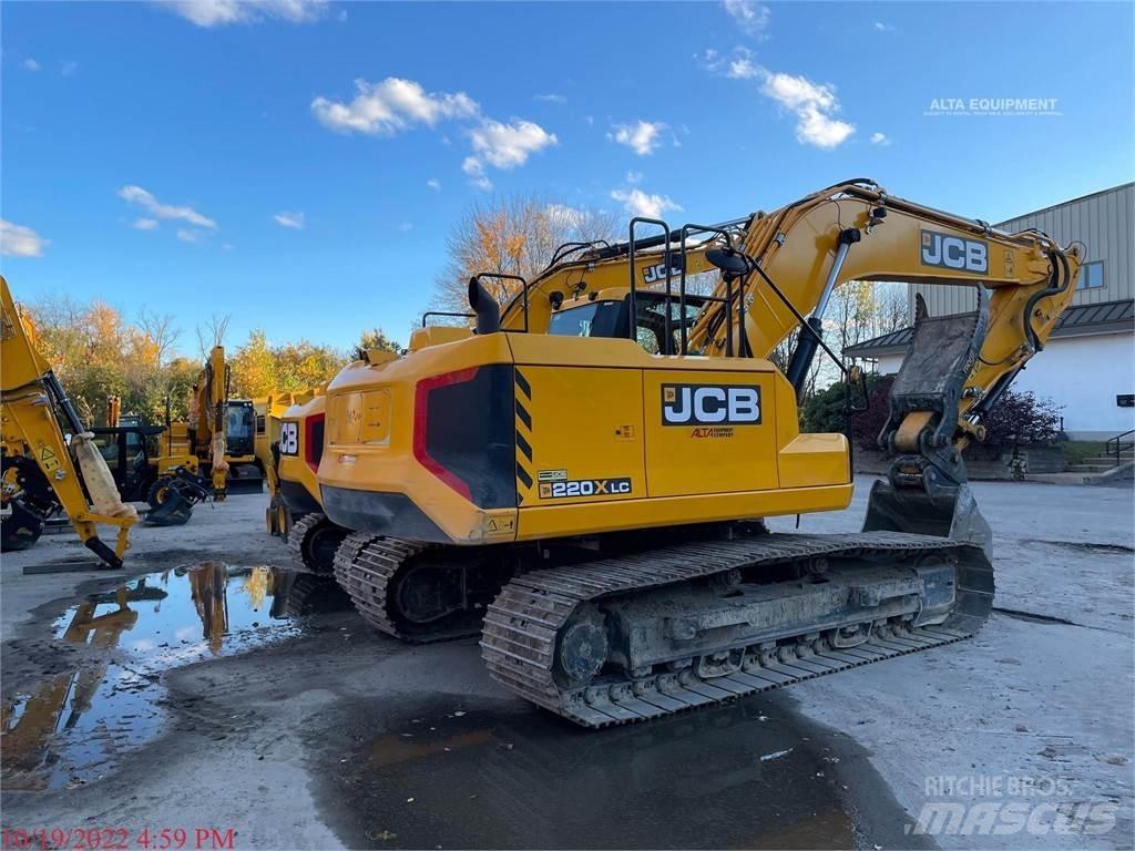 JCB 220X Pásové rýpadlá