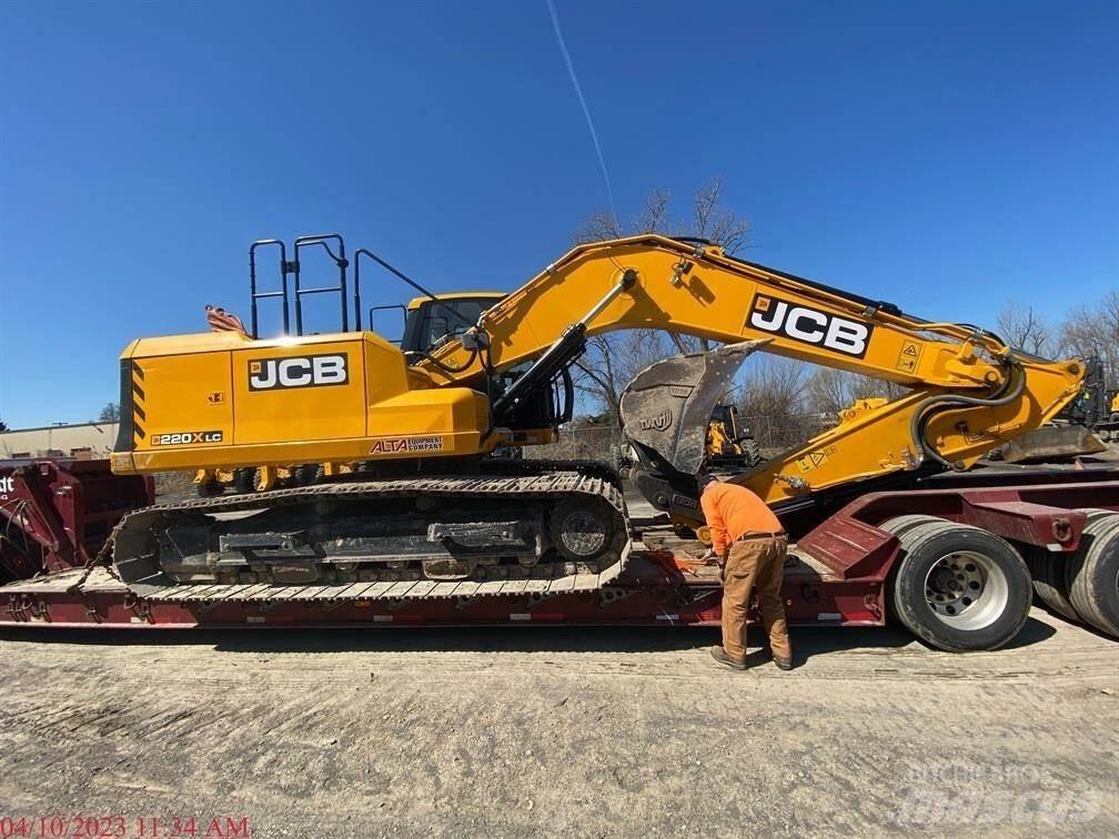 JCB 220X Pásové rýpadlá