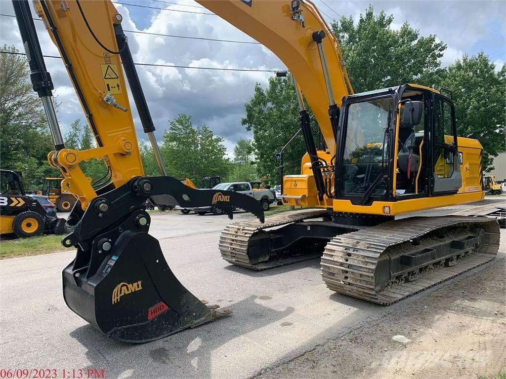 JCB 220X Pásové rýpadlá