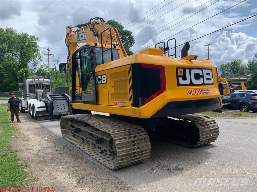 JCB 220X Pásové rýpadlá