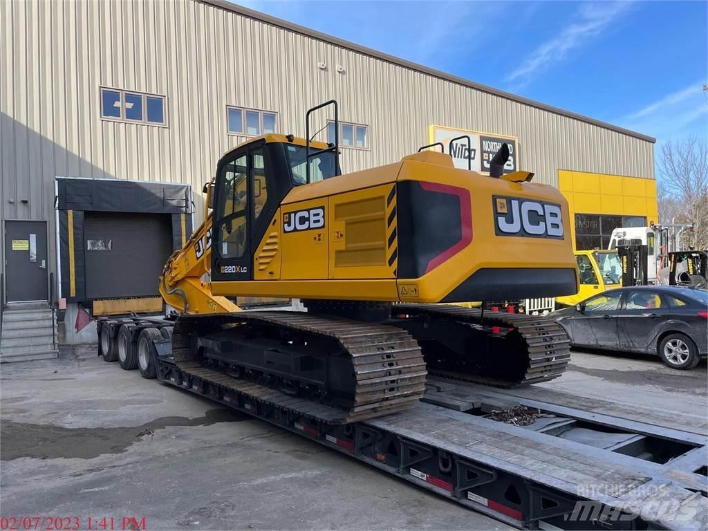 JCB 220X Pásové rýpadlá