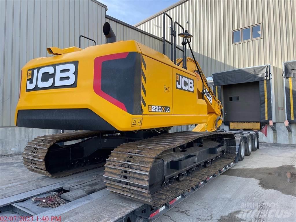 JCB 220X Pásové rýpadlá