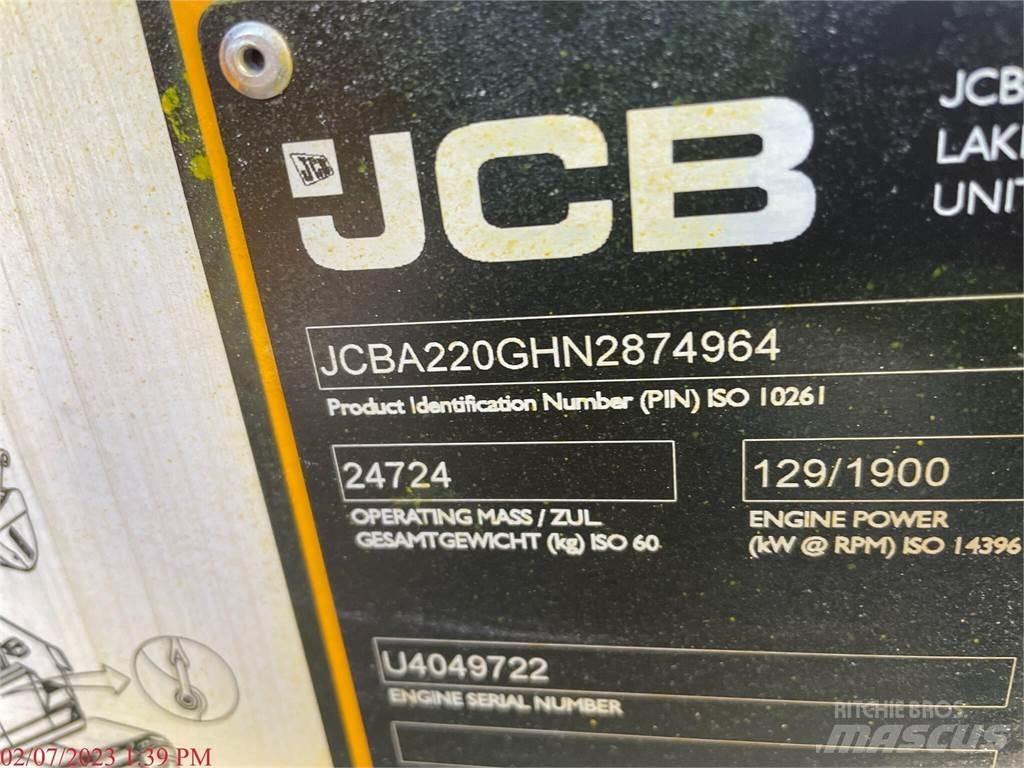 JCB 220X Pásové rýpadlá