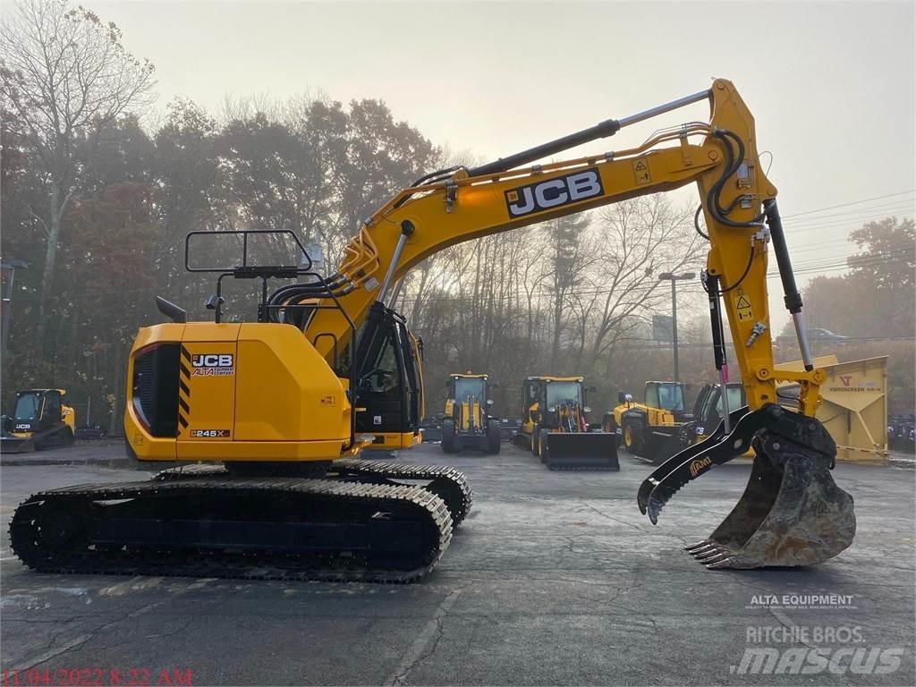JCB 245XR Pásové rýpadlá