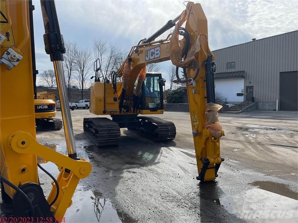 JCB 245XR Pásové rýpadlá