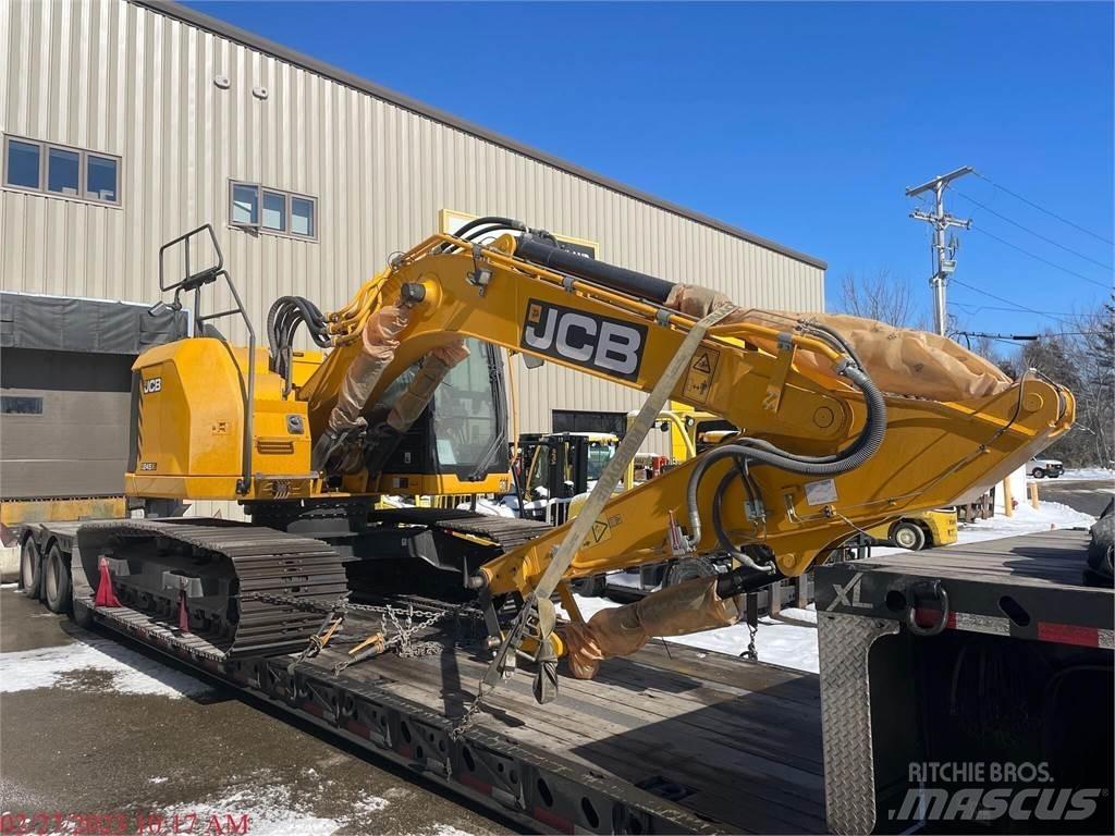 JCB 245XR Pásové rýpadlá