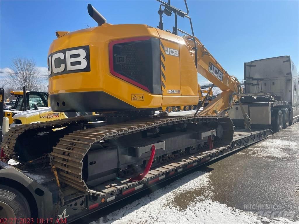 JCB 245XR Pásové rýpadlá