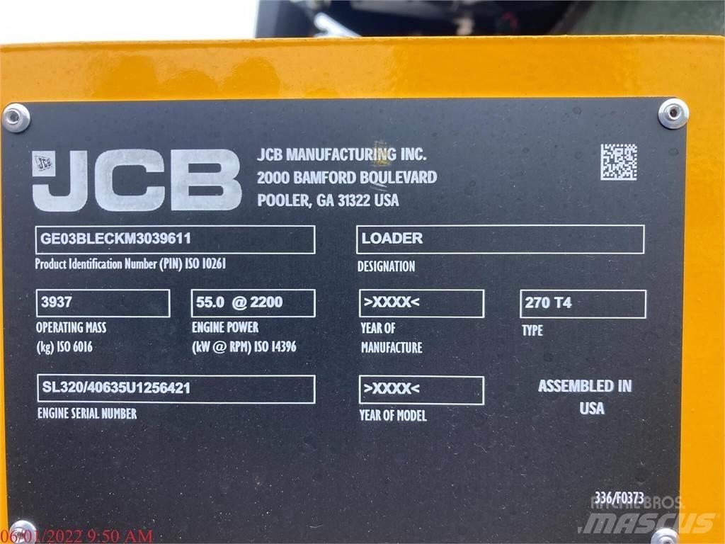 JCB 270 Šmykom riadené nakladače