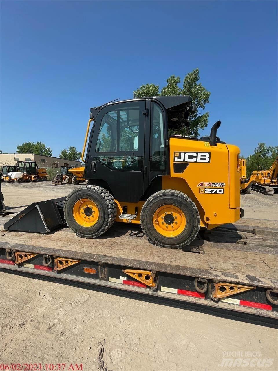 JCB 270 Šmykom riadené nakladače