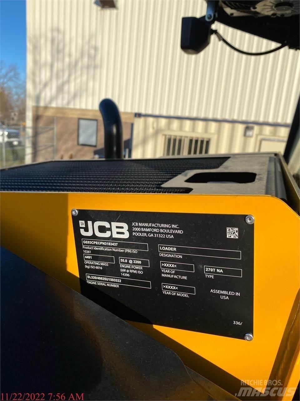 JCB 270T Šmykom riadené nakladače
