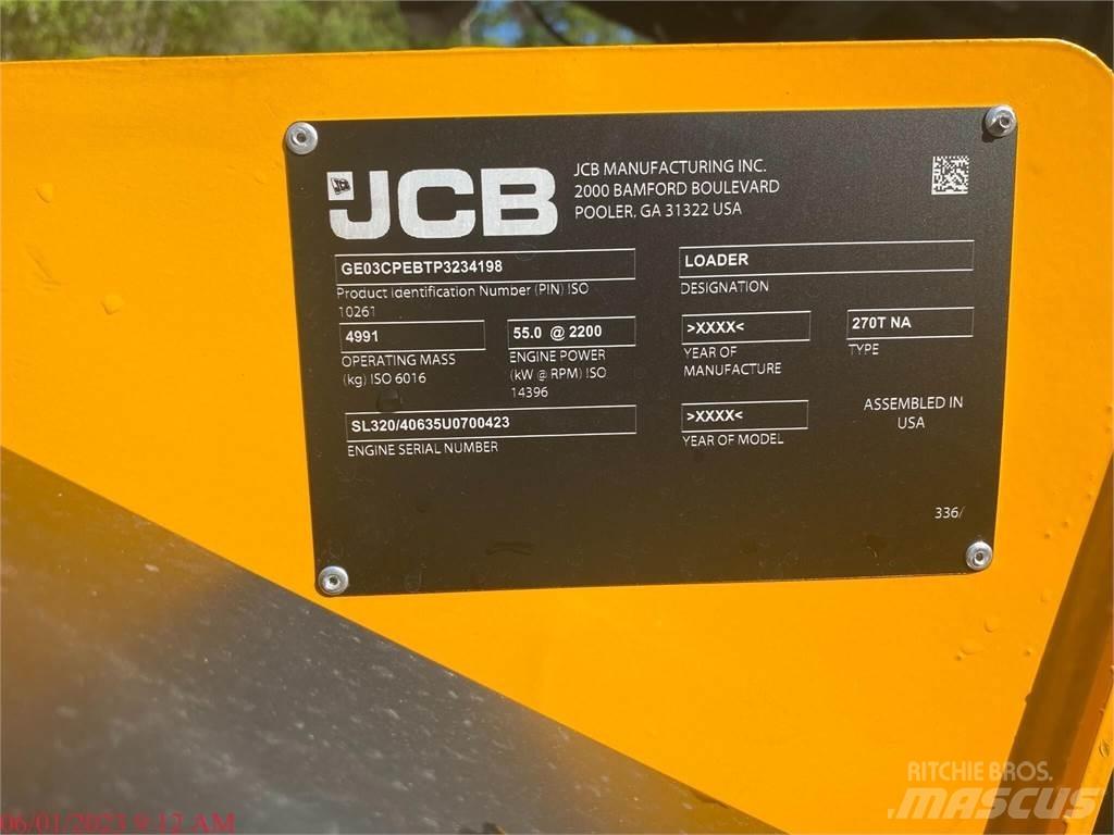 JCB 270T Šmykom riadené nakladače