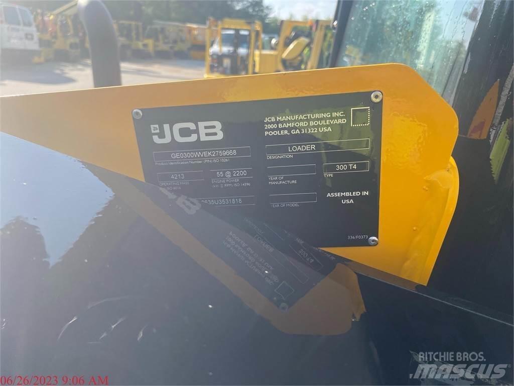 JCB 300 Šmykom riadené nakladače