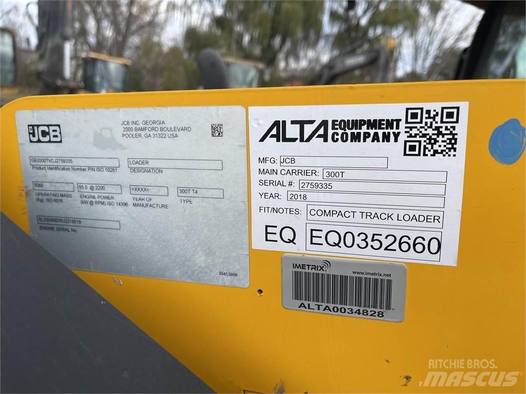 JCB 300T Šmykom riadené nakladače