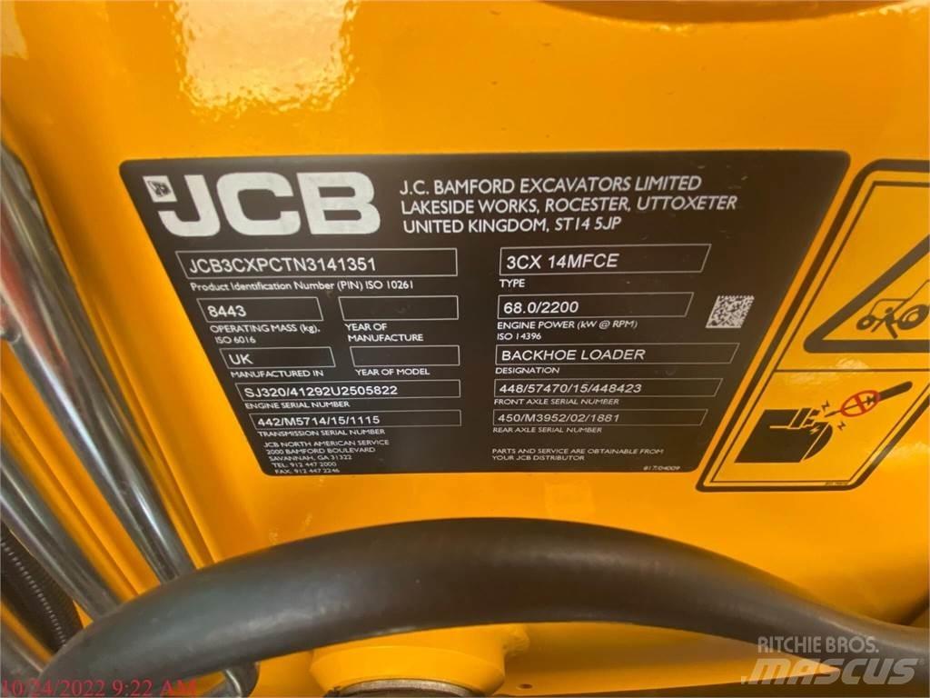 JCB 3CX14 Rýpadlo-nakladače