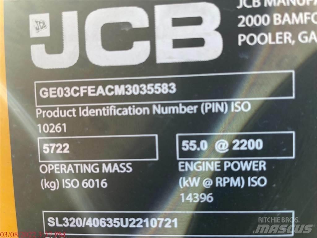 JCB 3TS-8T Šmykom riadené nakladače