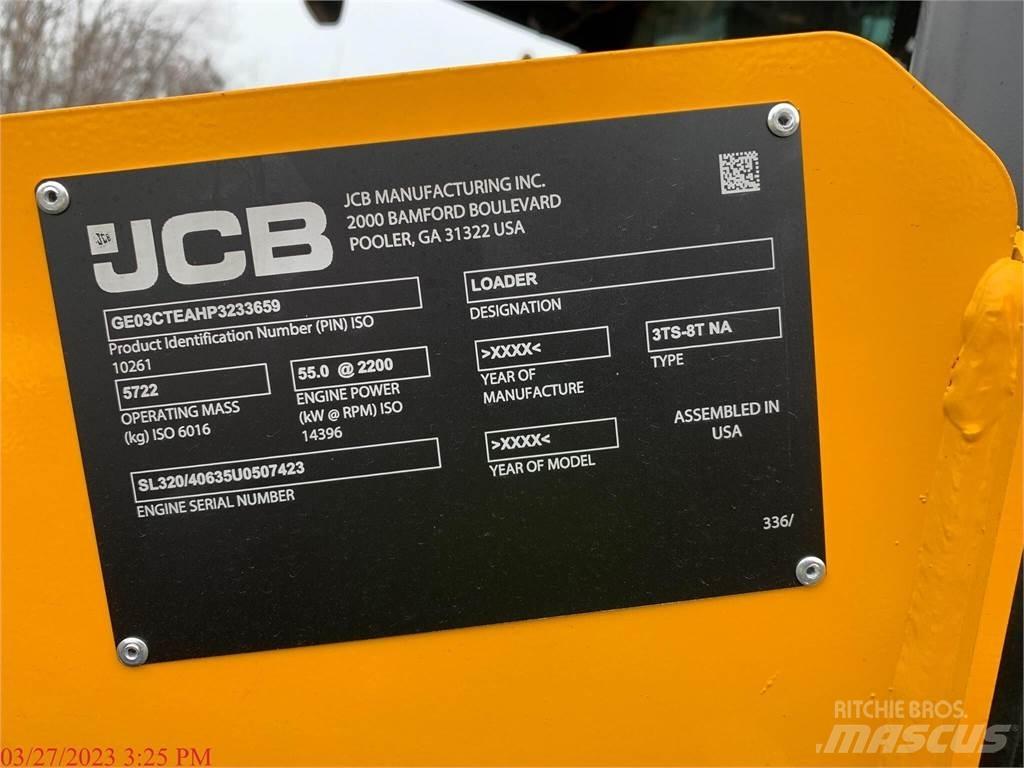 JCB 3TS-8T Šmykom riadené nakladače