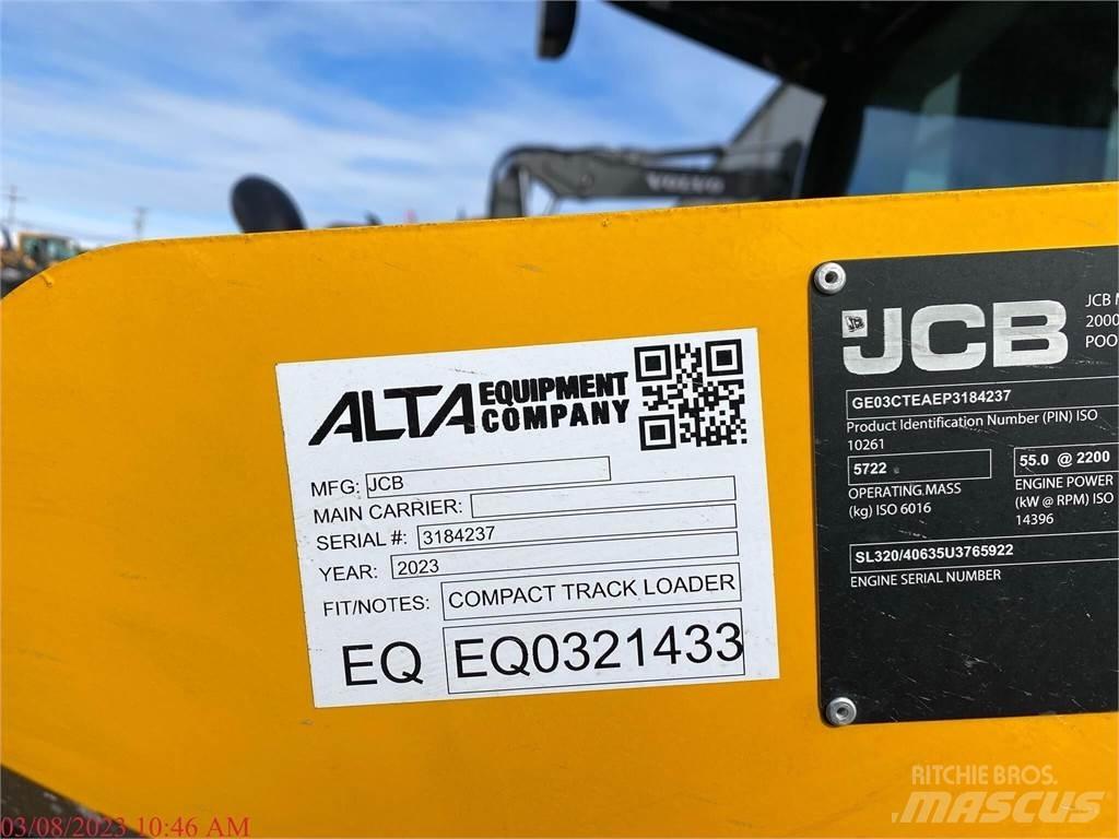 JCB 3TS-8T Šmykom riadené nakladače