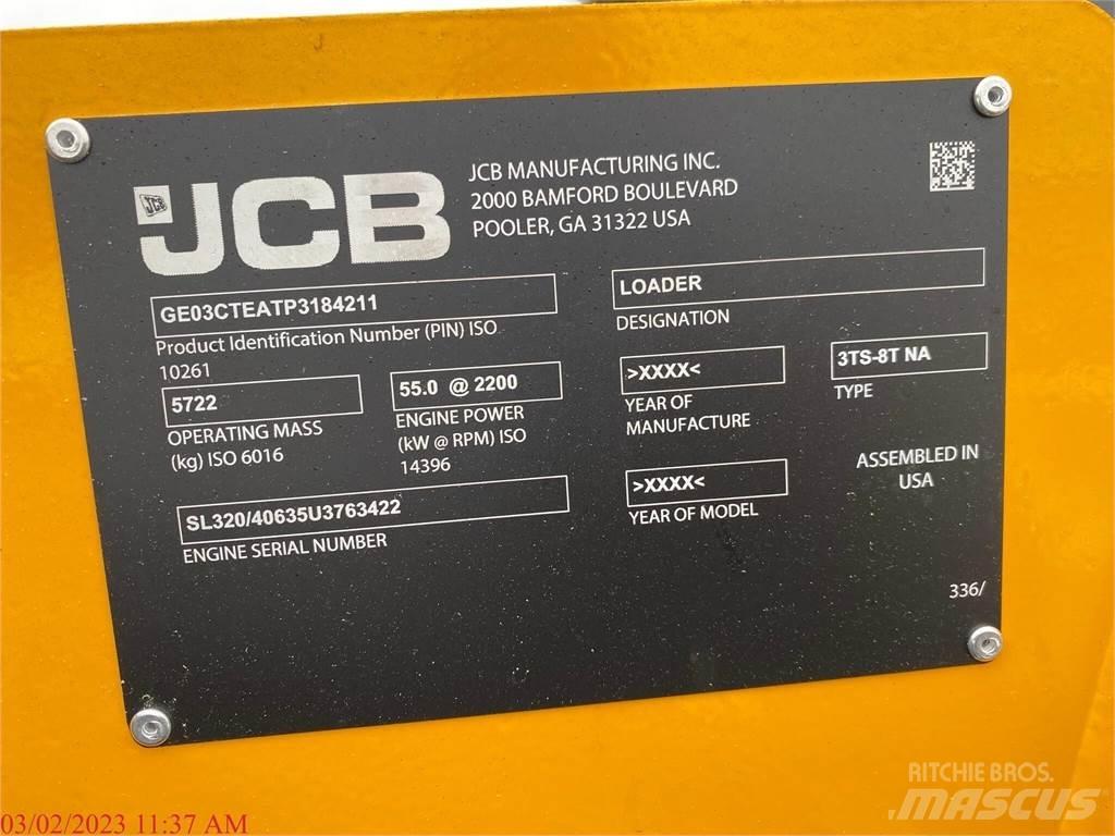 JCB 3TS-8T Šmykom riadené nakladače