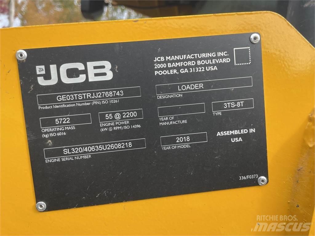 JCB 3TS-8T Šmykom riadené nakladače