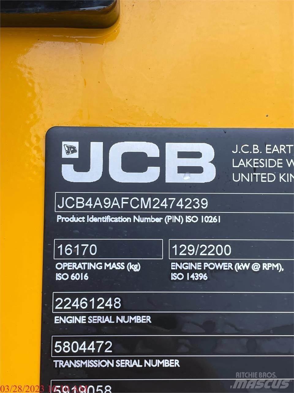 JCB 437ZX Kolesové nakladače