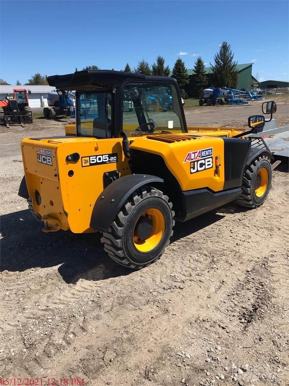 JCB 505-20TC Teleskopické manipulátory