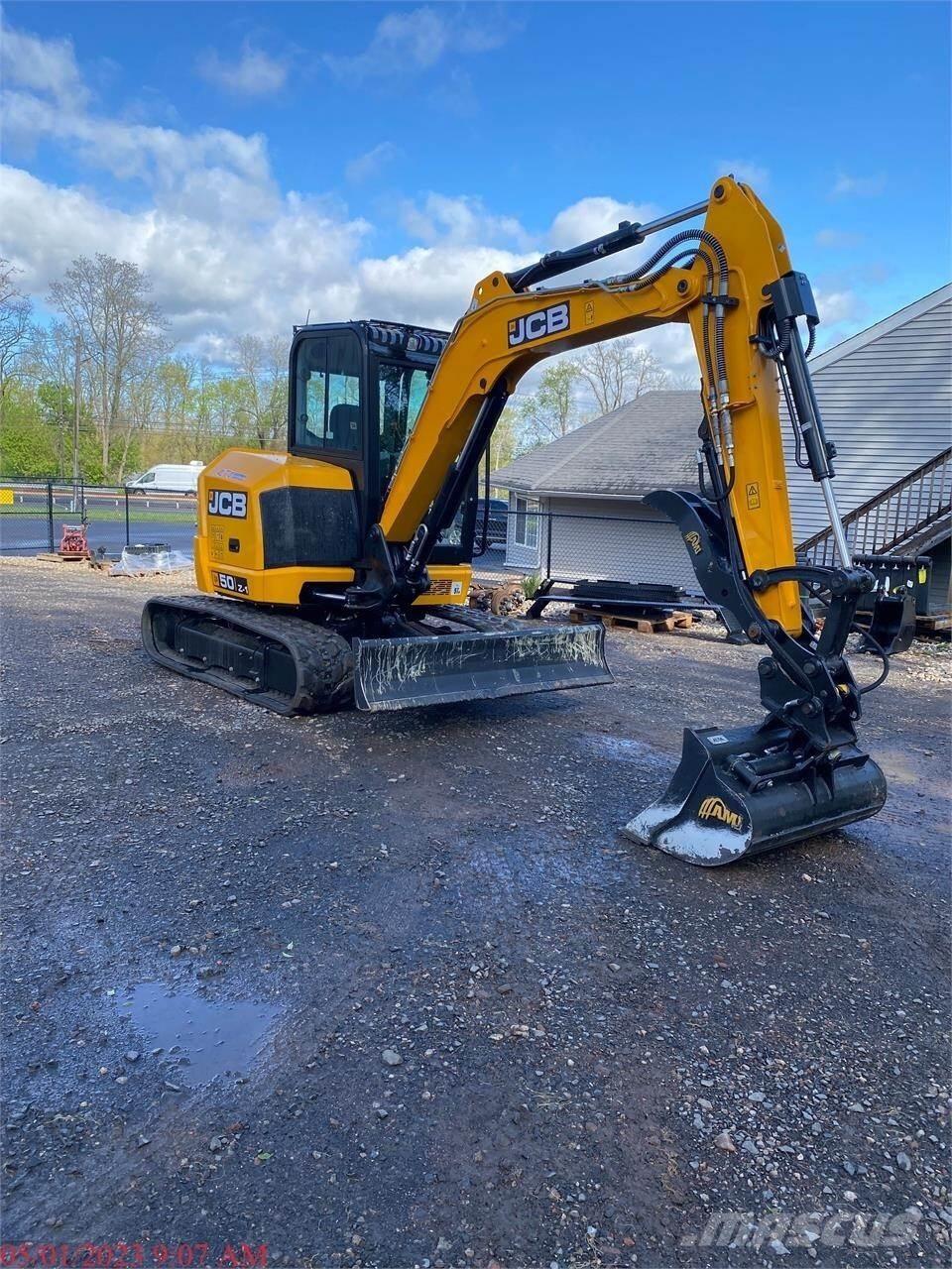 JCB 50Z-1 Mini rýpadlá < 7t