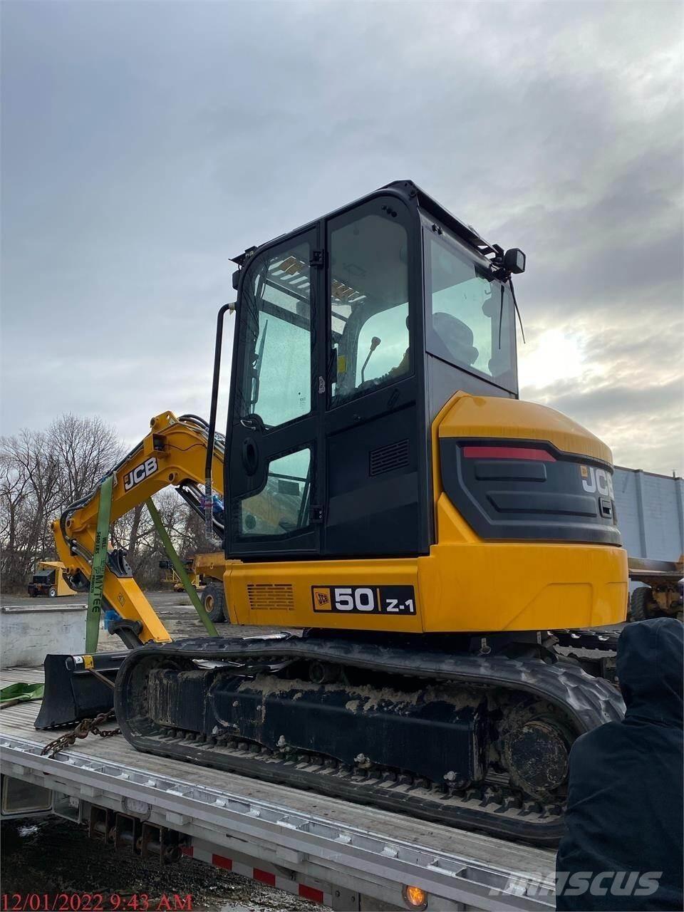 JCB 50Z-1 Mini rýpadlá < 7t