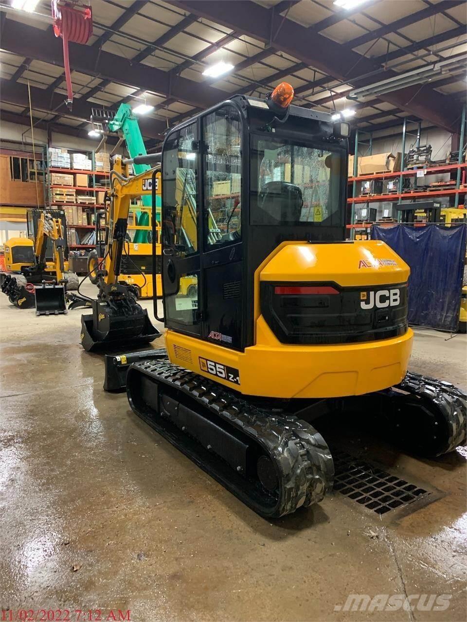 JCB 55Z-1 Mini rýpadlá < 7t