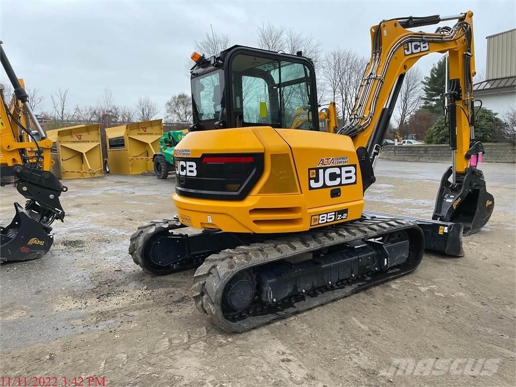 JCB 85Z-2 Pásové rýpadlá