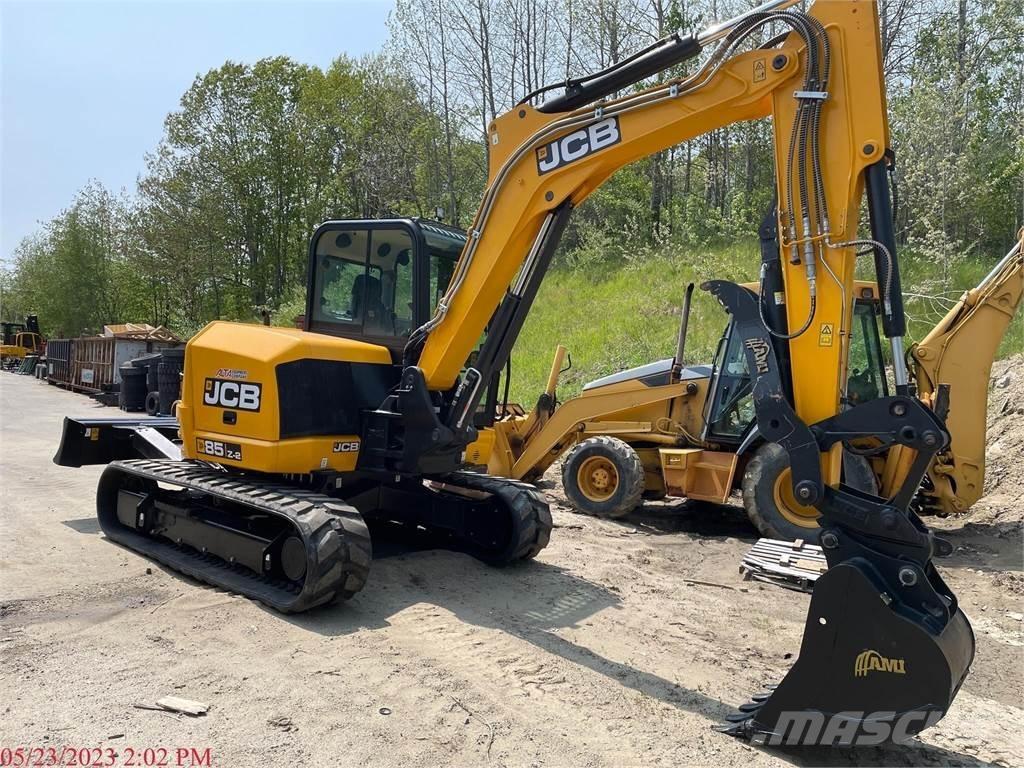 JCB 85Z-2 Pásové rýpadlá