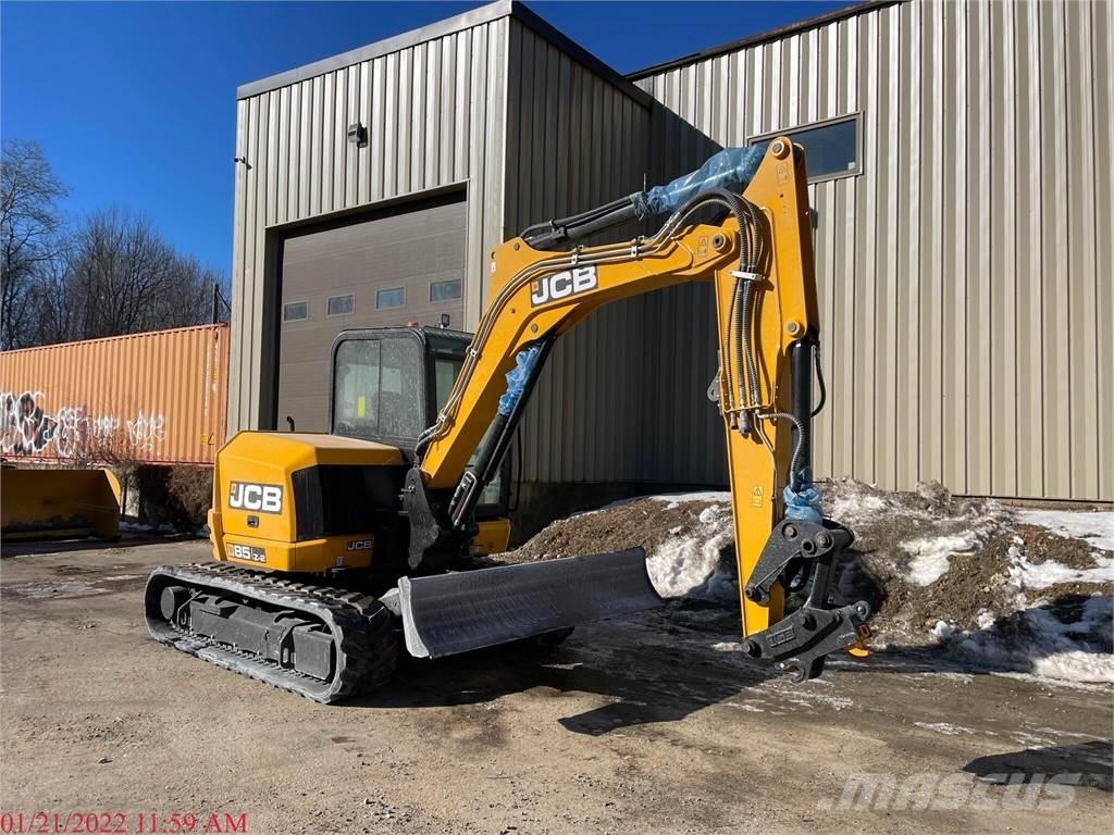 JCB 85Z-2 Pásové rýpadlá
