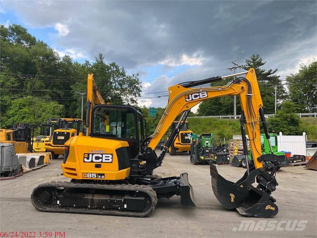 JCB 85Z-2 Pásové rýpadlá