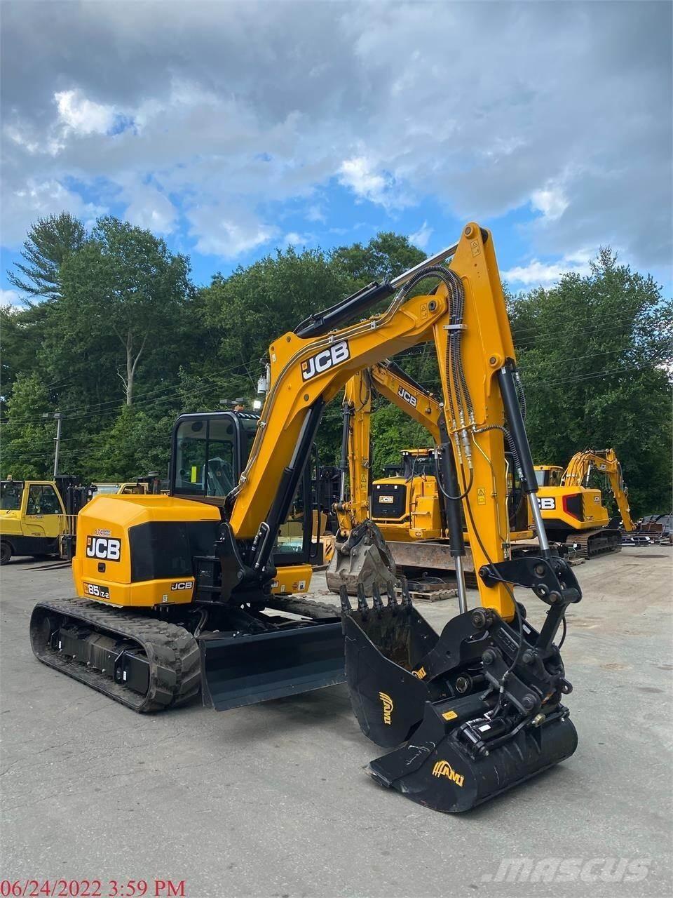 JCB 85Z-2 Pásové rýpadlá