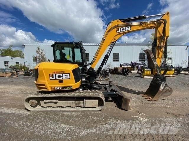 JCB 86C-1 Pásové rýpadlá