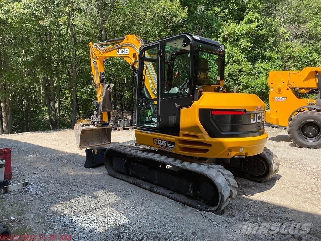 JCB 86C-2 Pásové rýpadlá
