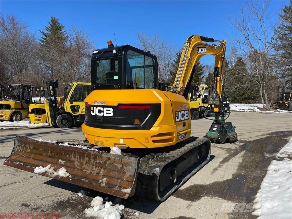 JCB 86C-2 Pásové rýpadlá