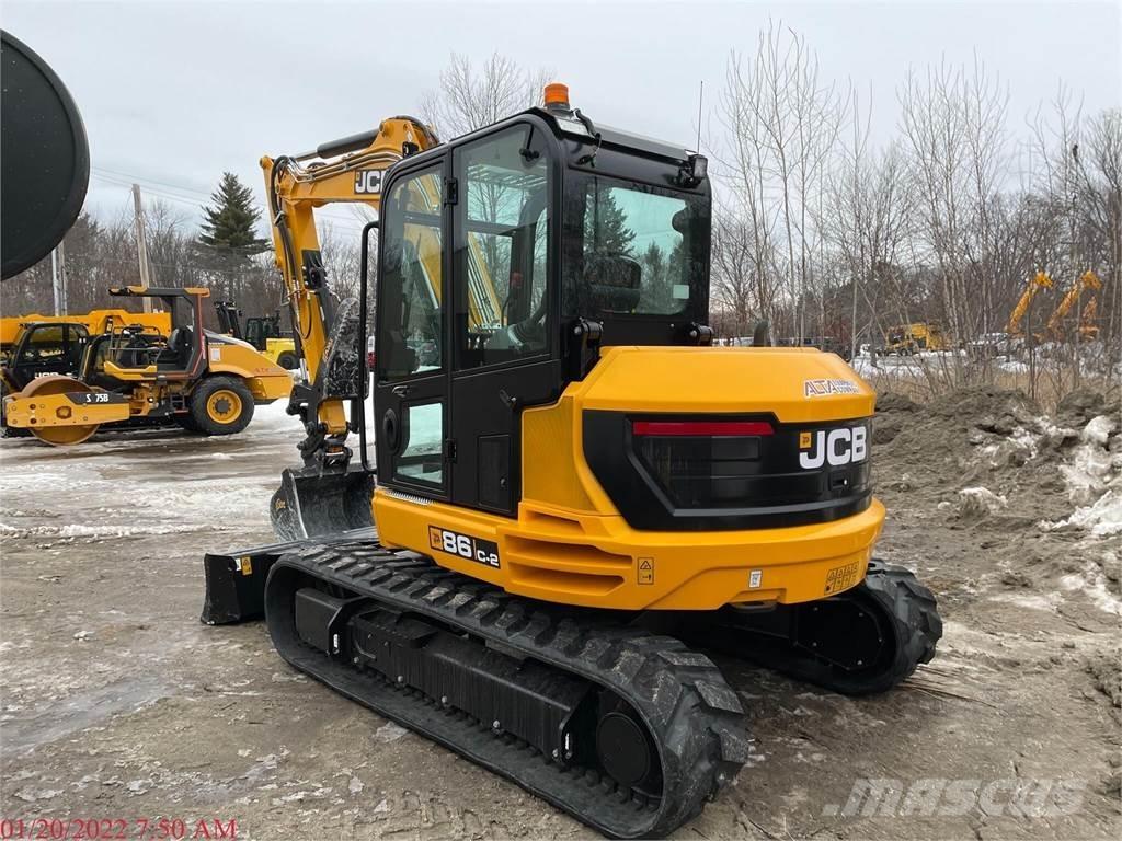 JCB 86C-2 Pásové rýpadlá