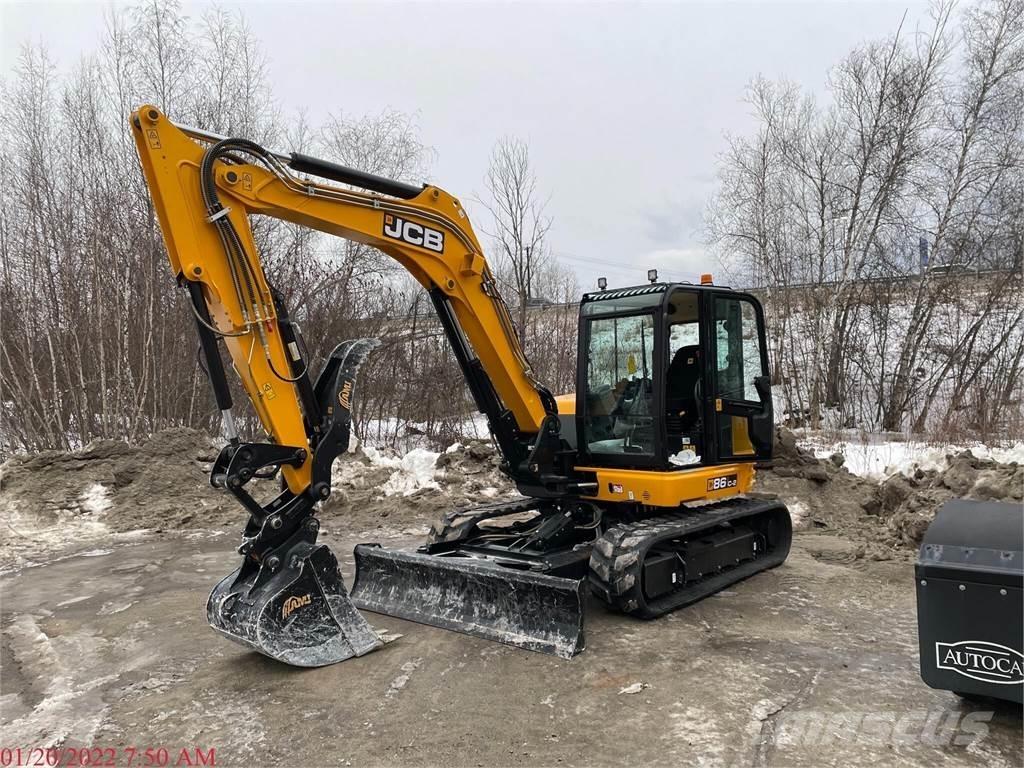 JCB 86C-2 Pásové rýpadlá