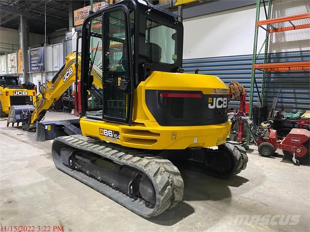 JCB 86C-2 Pásové rýpadlá