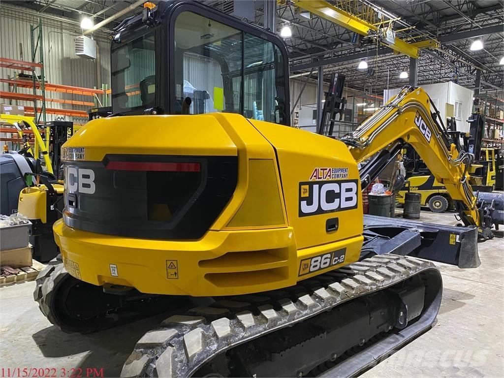 JCB 86C-2 Pásové rýpadlá