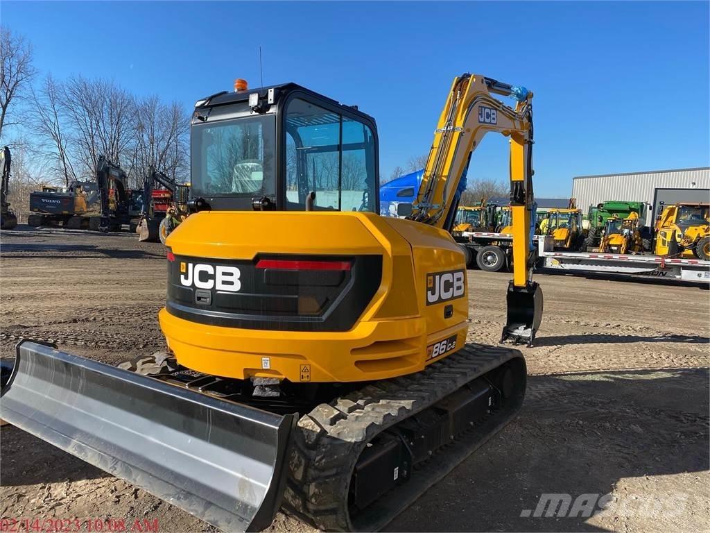 JCB 86C-2 Pásové rýpadlá