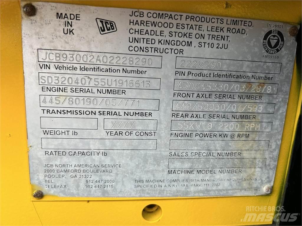JCB 930 Terénne vysokozdvižné vozíky