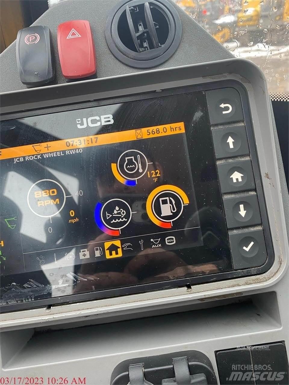 JCB HD110W Kolesové rýpadlá