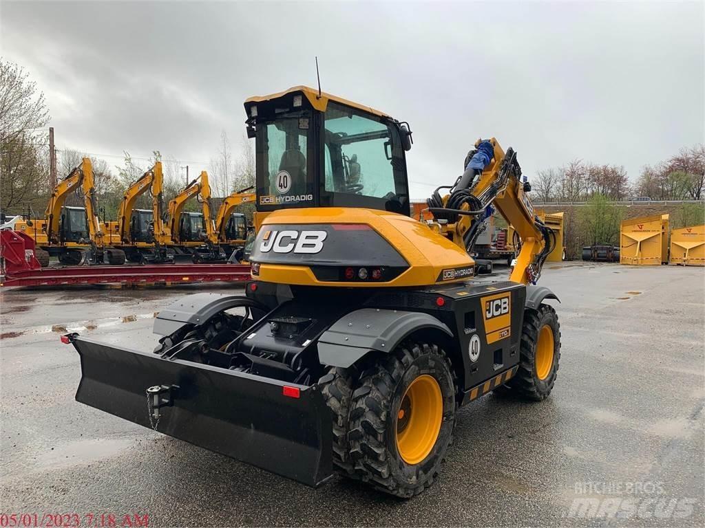 JCB HD110W Kolesové rýpadlá