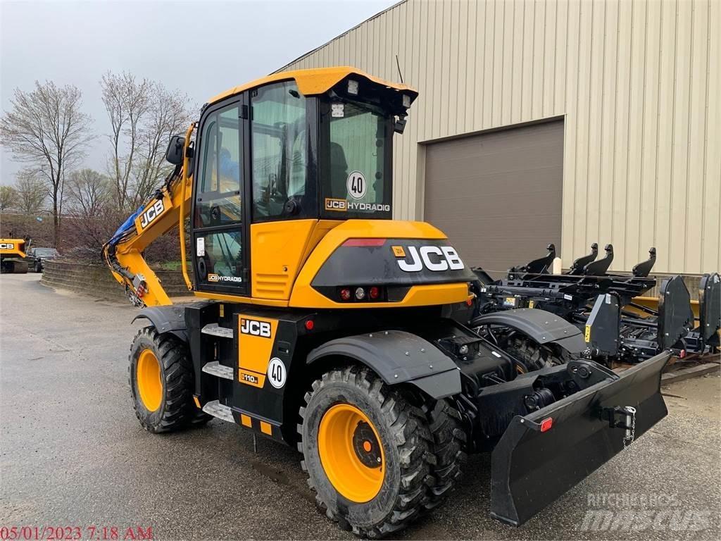 JCB HD110W Kolesové rýpadlá
