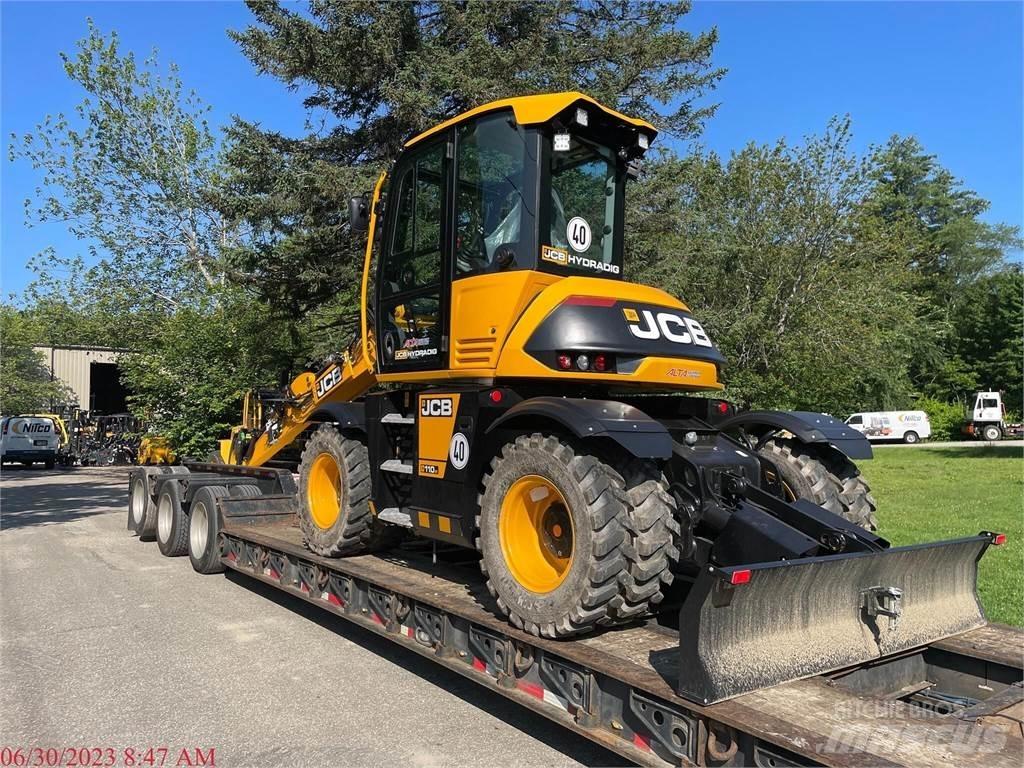 JCB HD110W Kolesové rýpadlá