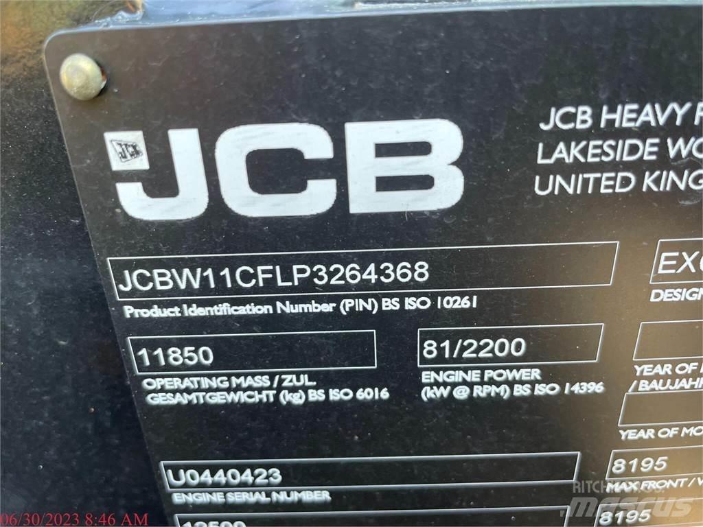 JCB HD110W Kolesové rýpadlá